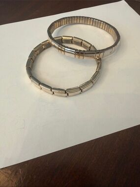 Italian Charm Starter Gold-Tone Stretch Link Bracelet Set - Women Jewelry